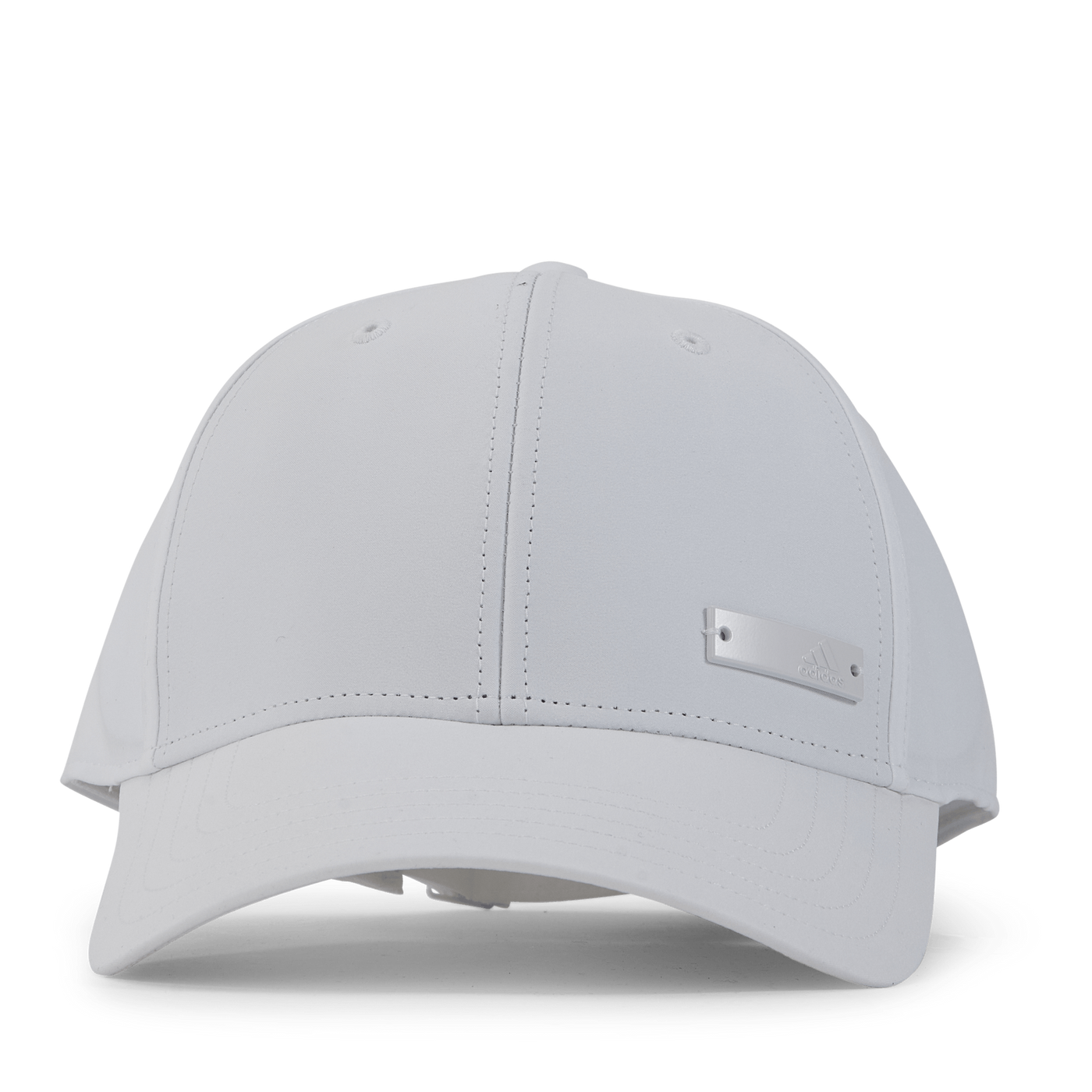 Bballcap Lt Met White