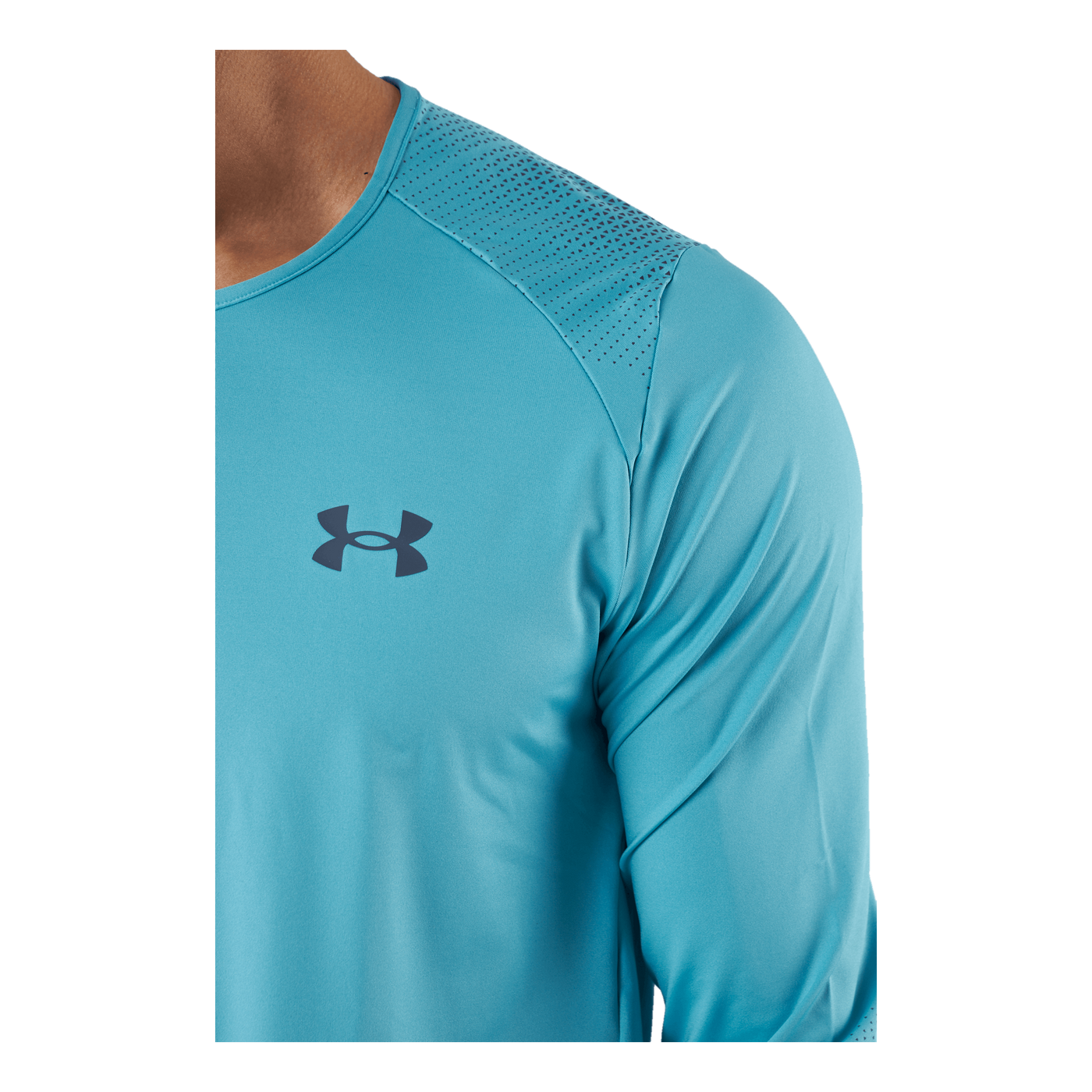 Ua Armourprint Ls Glacier Blue