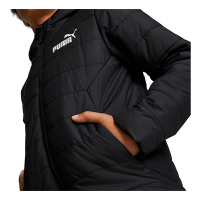 Ess Hooded Padded Jacket Puma Black