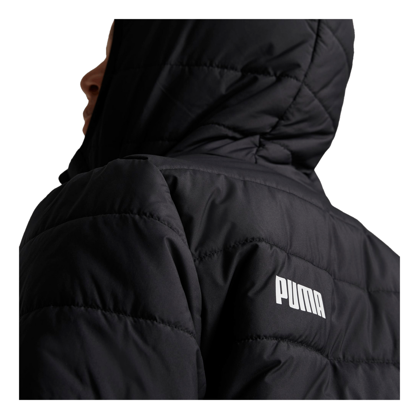 Ess Hooded Padded Jacket Puma Black