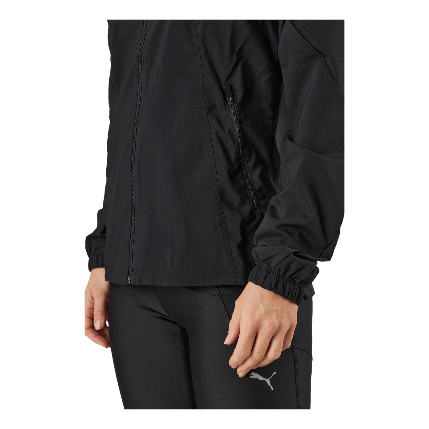 Run Favorite Woven Jacket W Puma Black