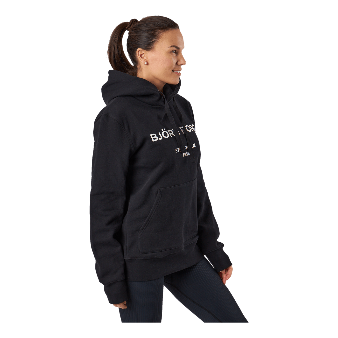 Borg Hoodie Black Beauty