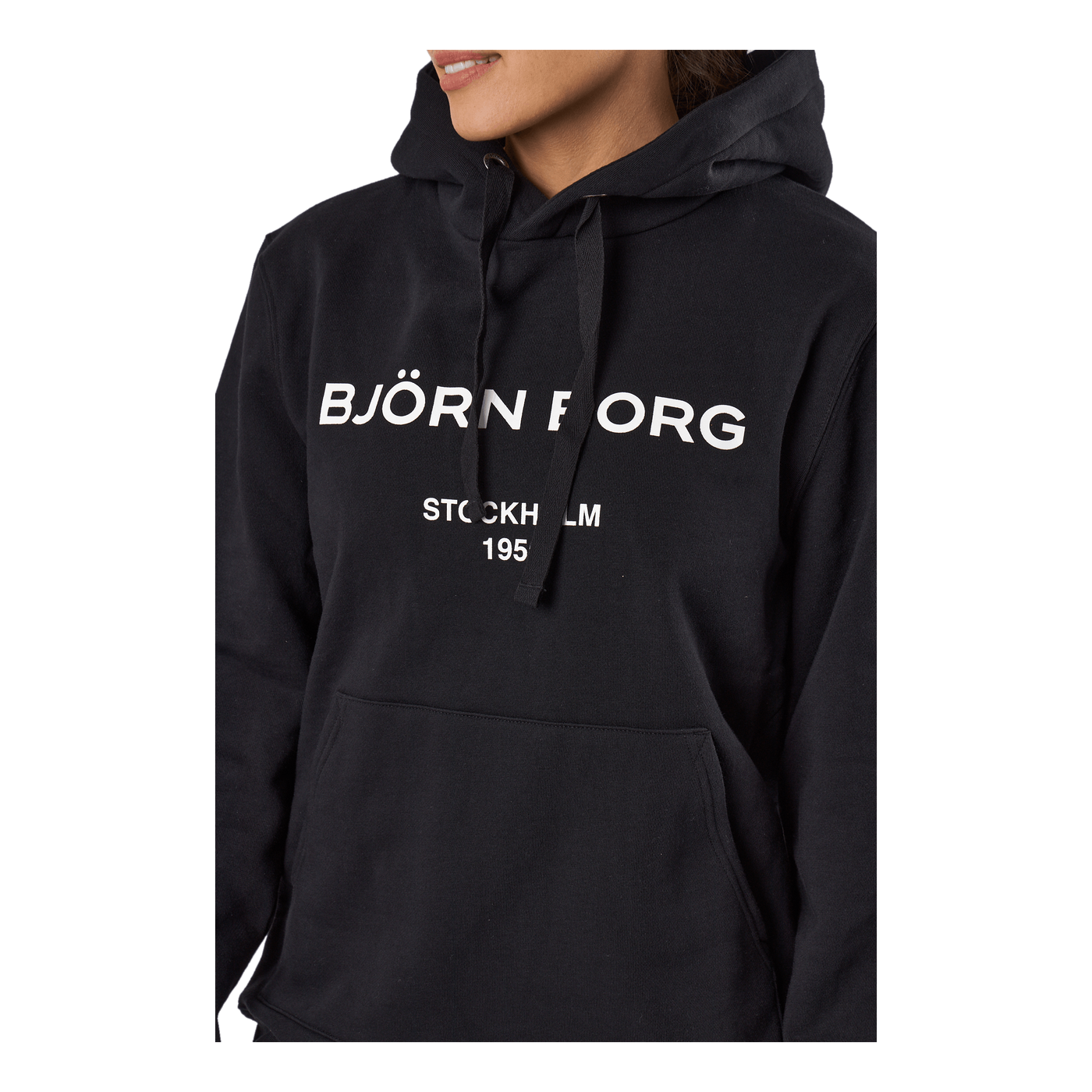 Borg Hoodie Black Beauty