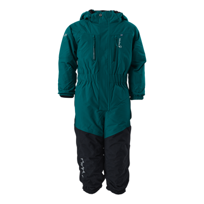 Penguin Snowsuit Kids Emerald Green