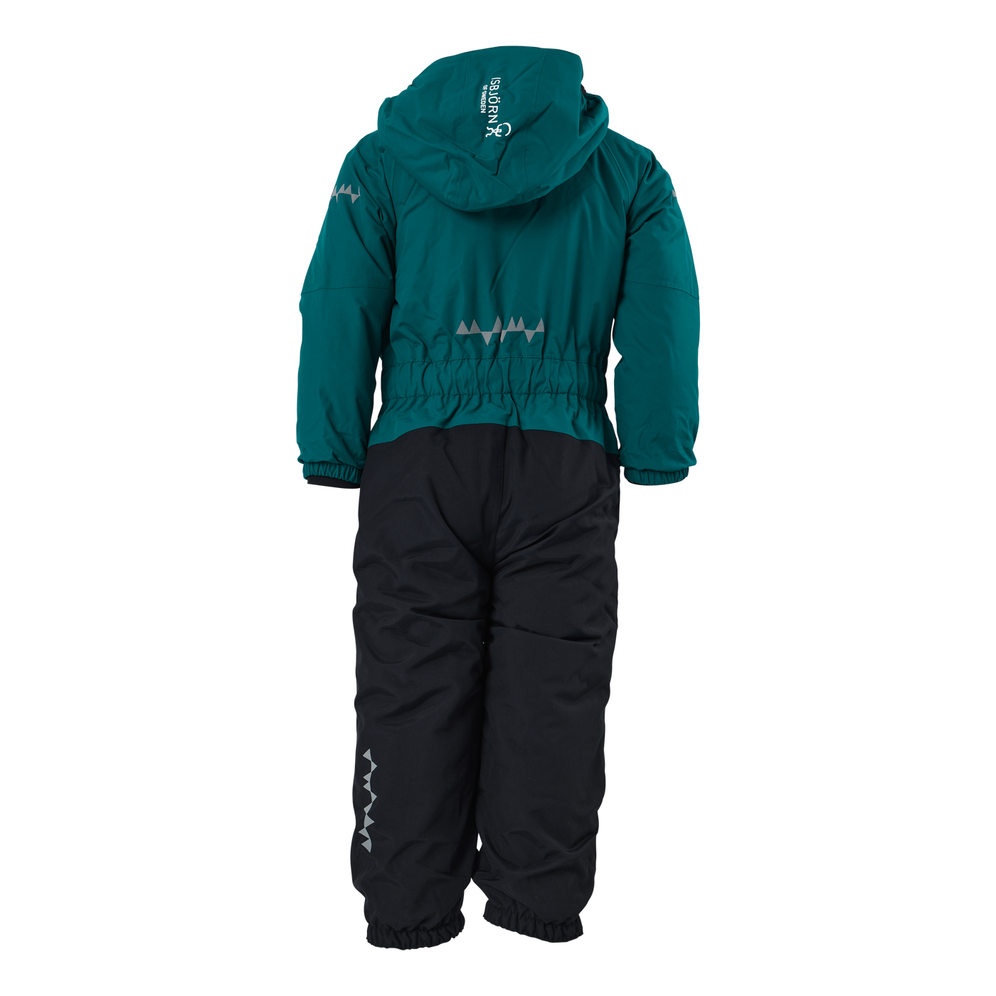 Penguin Snowsuit Kids Emerald Green