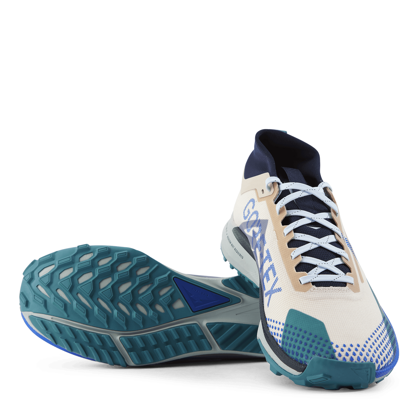 React Pegasus Trail 4 GORE-TEX Men's Waterproof Trail Running Shoes SANDDRIFT/RACER BLUE-OBSIDIAN