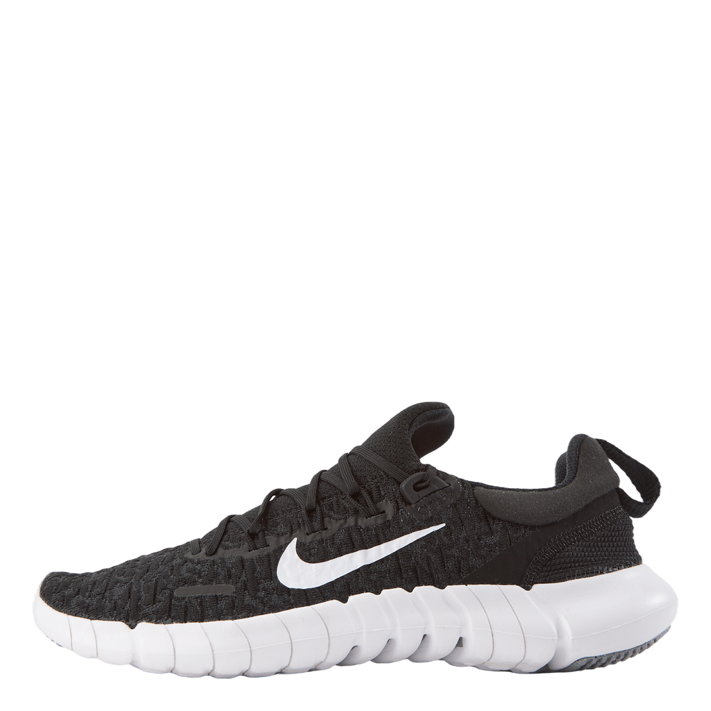 Free Run 5.0 Women s Road Running Shoes BLACK WHITE DK SMOKE GREY Nike Runforest