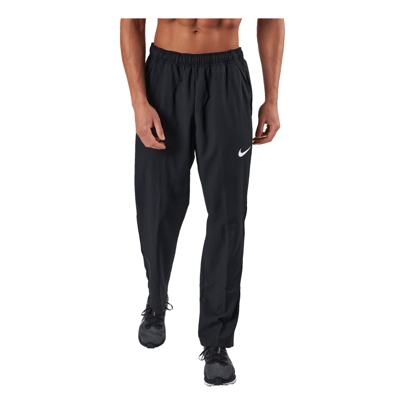 Dri-FIT Men's Woven Team Training Pants BLACK/BLACK/WHITE