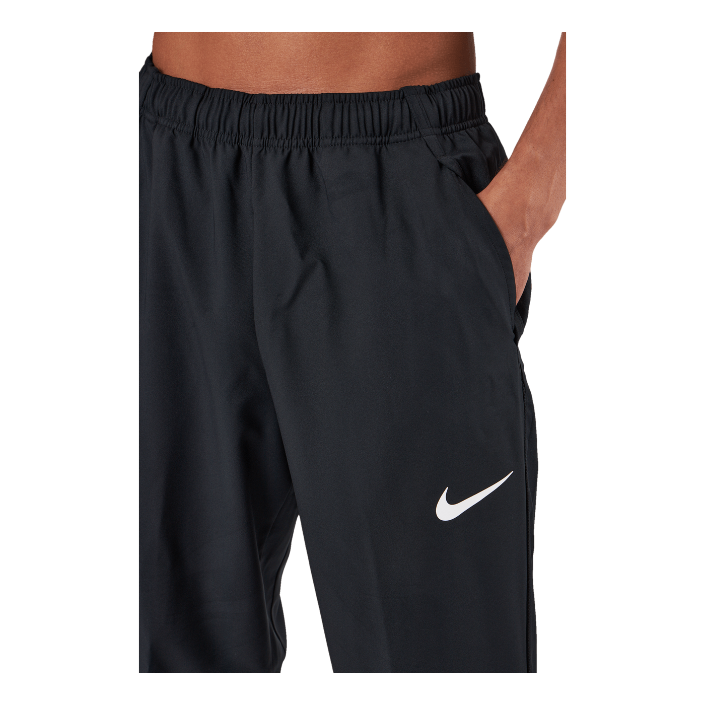 Dri-FIT Men's Woven Team Training Pants BLACK/BLACK/WHITE