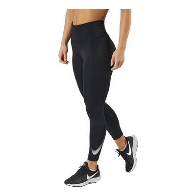 Dri-FIT Fast Women's Mid-Rise 7/8 Leggings BLACK/REFLECTIVE SILV