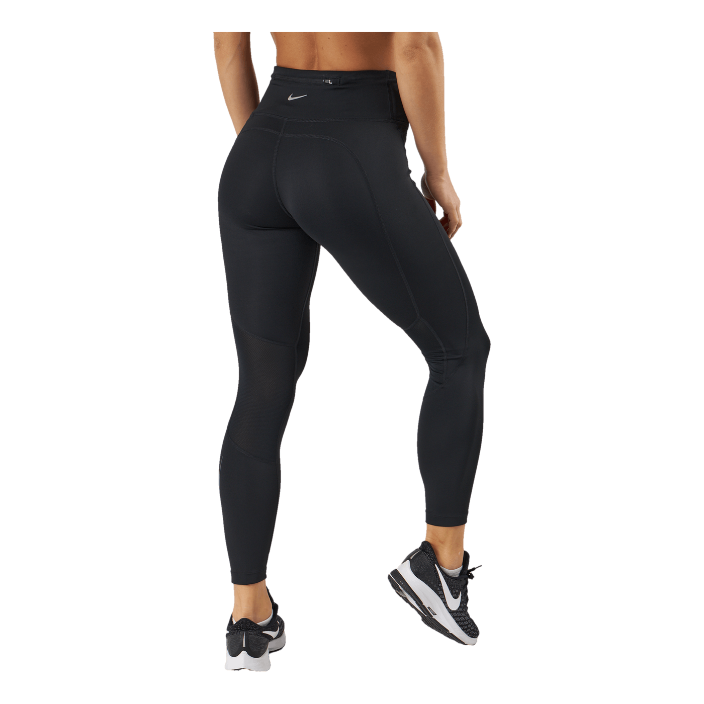 Dri-FIT Fast Women's Mid-Rise 7/8 Leggings BLACK/REFLECTIVE SILV - Nike –