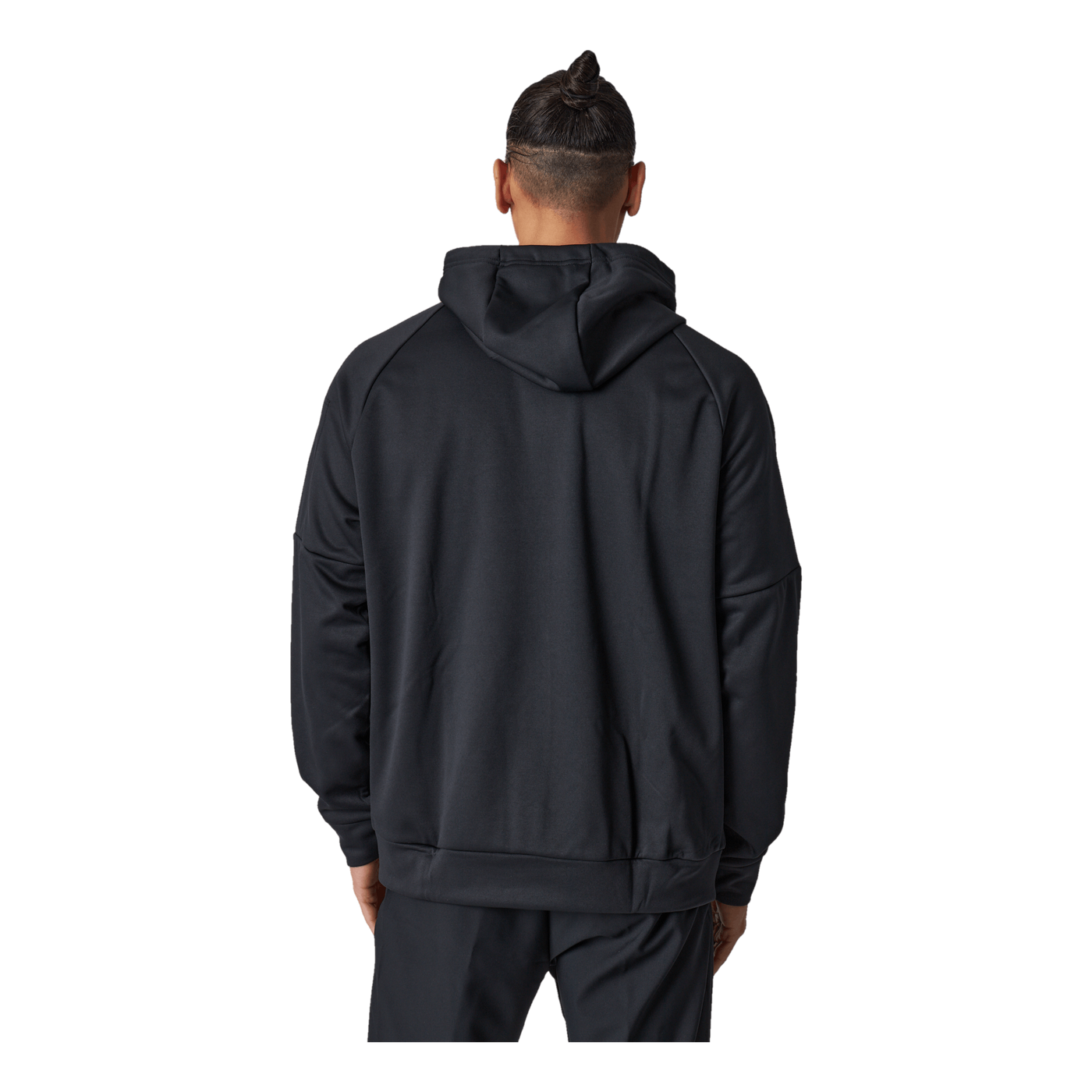 Therma-FIT Men's Full-Zip Fitness Hoodie BLACK/BLACK/WHITE