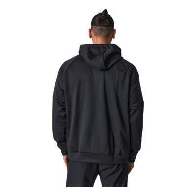 Therma-FIT Men's Full-Zip Fitness Hoodie BLACK/BLACK/WHITE