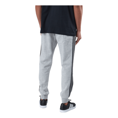 Essentials Fleece Tapered Cuff 3-Stripes Joggers Medium Grey Heather