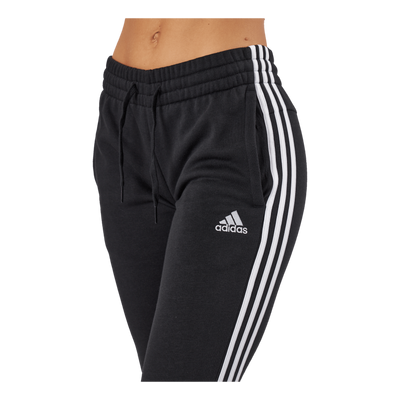 Essentials Fleece 3-Stripes Joggers Black