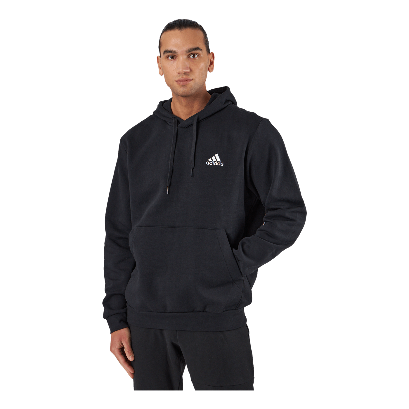 Essentials Fleece Hoodie Black