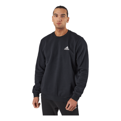 FEELCOZY ESSENTIALS FLEECE SWEATSHIRT Black / White