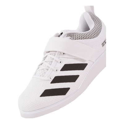 Powerlift 5 Weightlifting Shoes Cloud White / Core Black / Grey Two