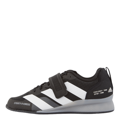 Adipower Weightlifting 3 Shoes Core Black / Cloud White / Grey Three