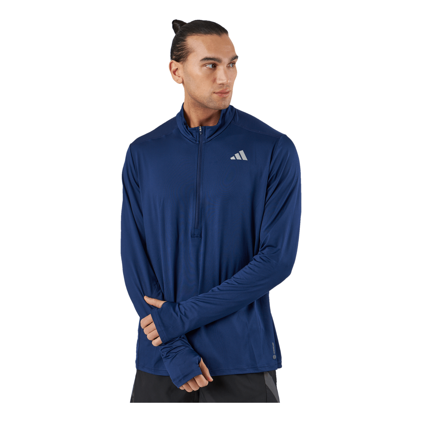 Own the Run 1/2 Zip Long-Sleeve Top Dark Blue