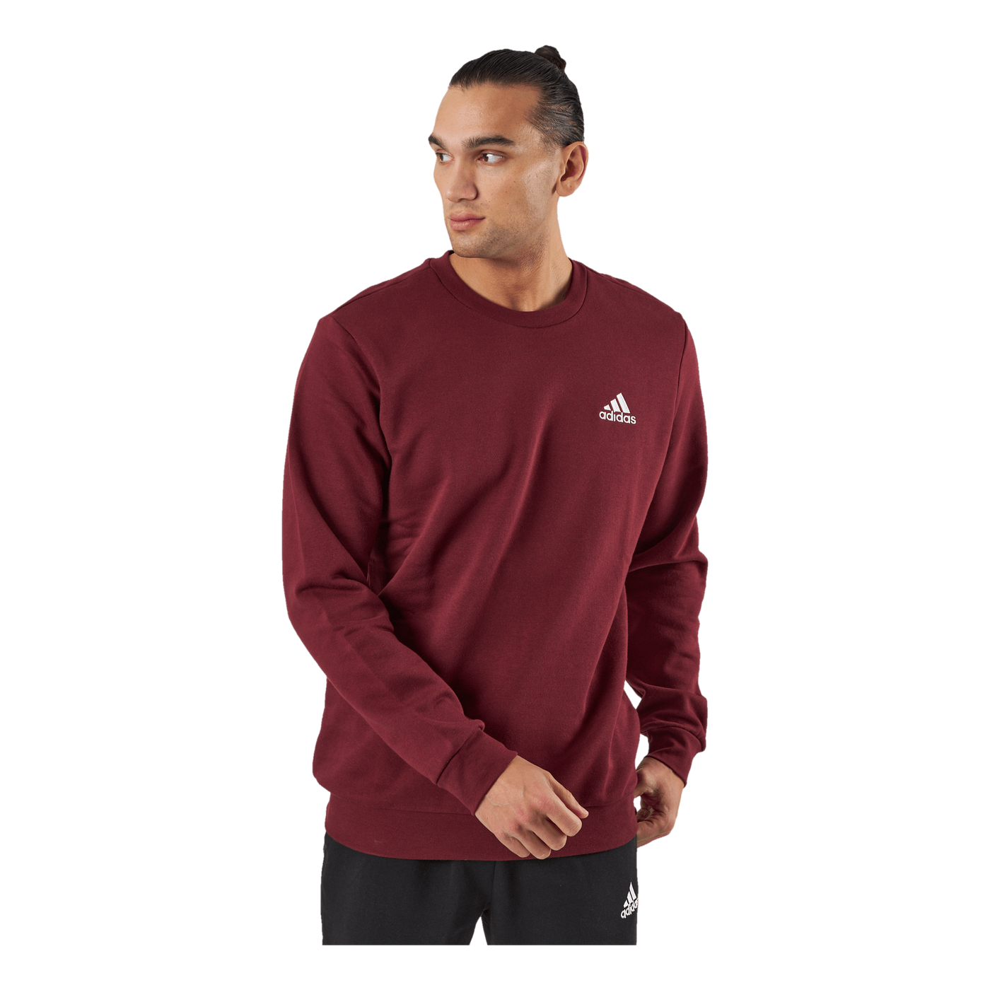 Essentials Fleece Sweatshirt Shadow Red