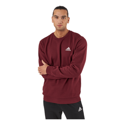 Essentials Fleece Sweatshirt Shadow Red