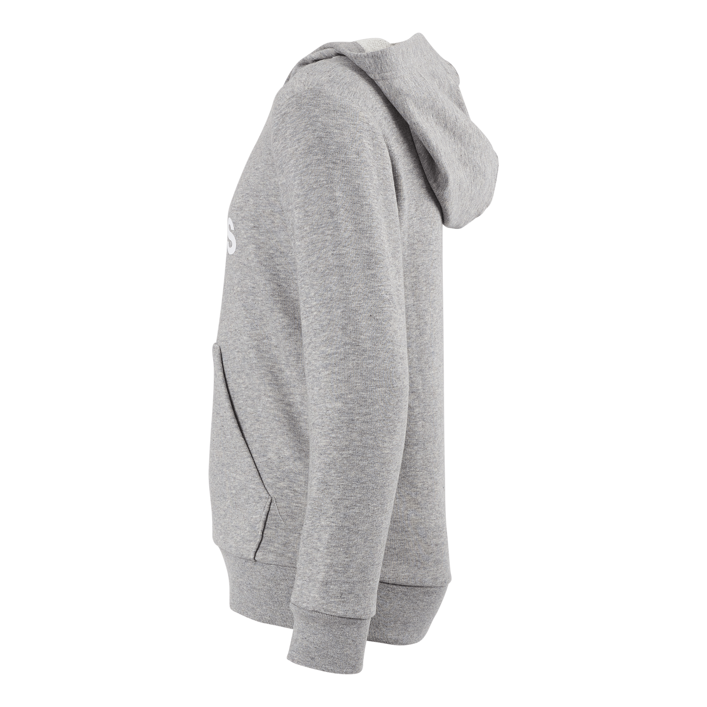 Essentials Two-Colored Big Logo Cotton Hoodie Medium Grey Heather