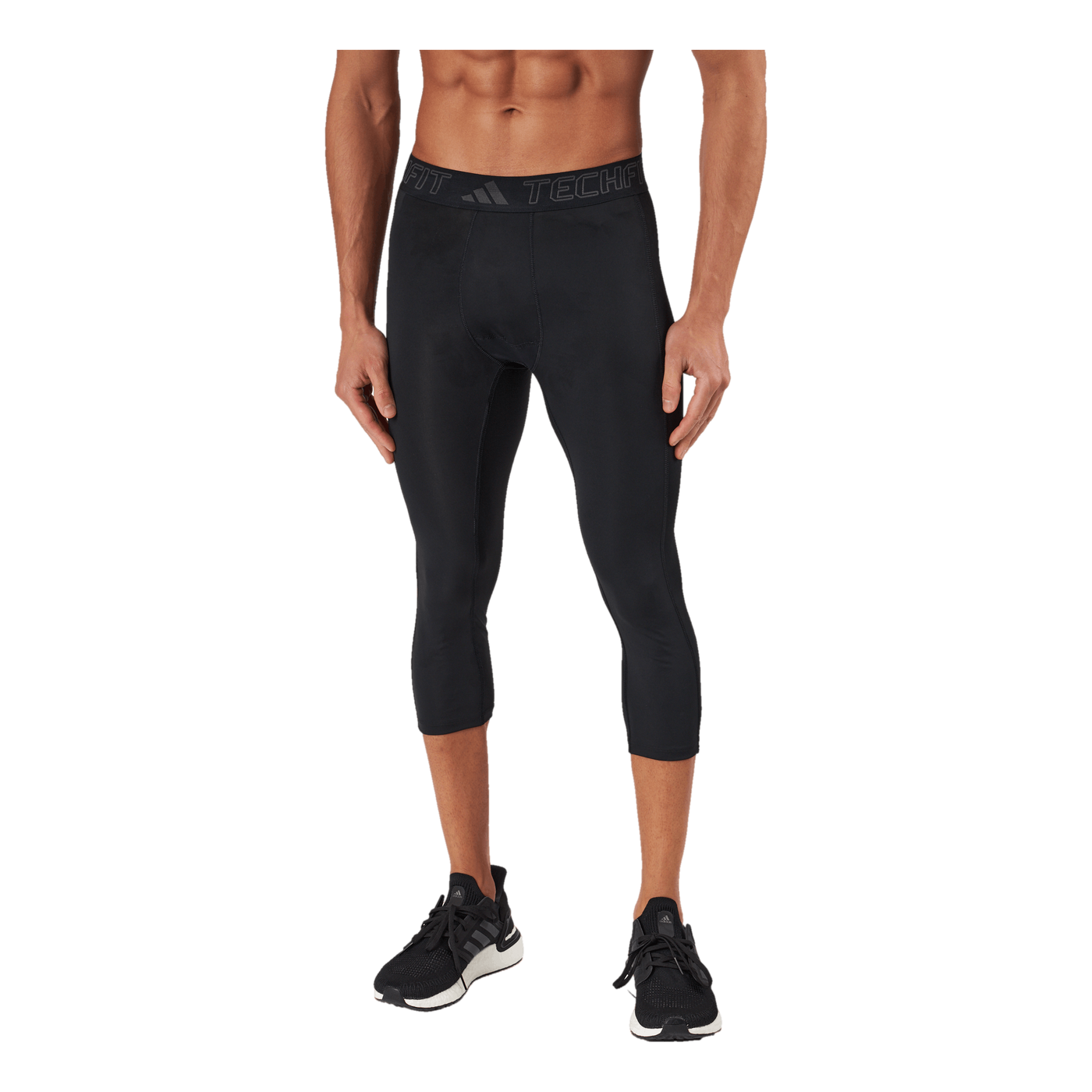 Techfit Training 3/4 Tights Black