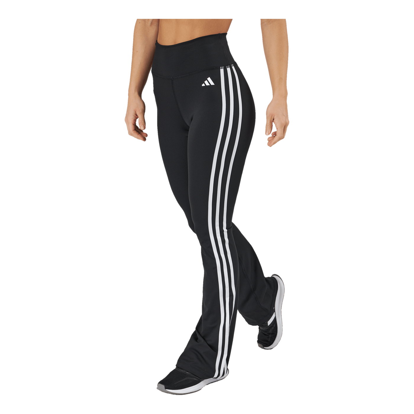 Training Essentials Flared Leggings Black