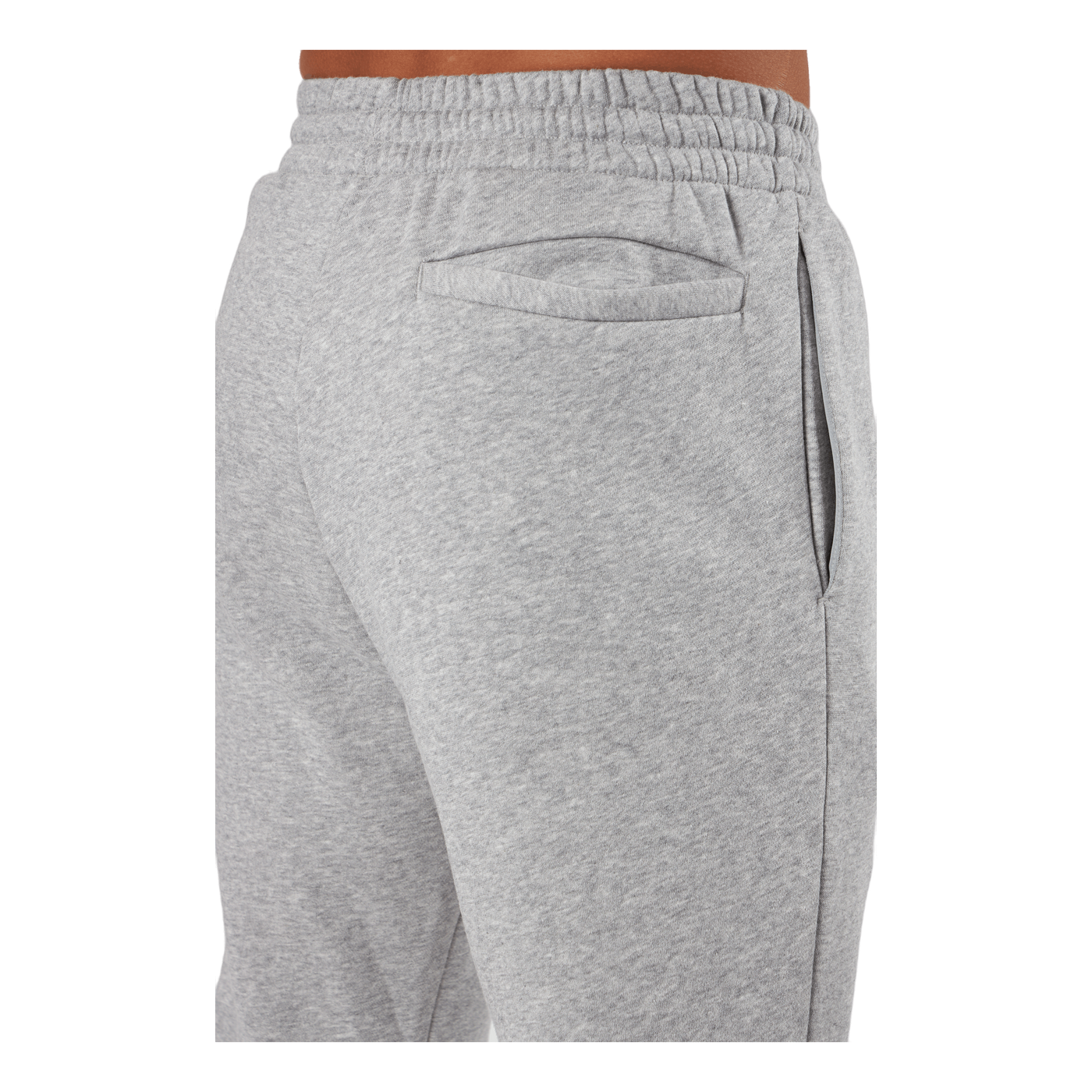 Essentials Fleece Regular Tapered Joggers Medium Grey Heather