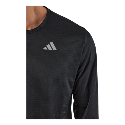 Own the Run Long-Sleeve Top Black