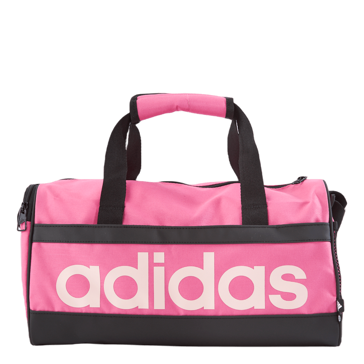 Essentials Linear Duffel Bag Extra Small Pulmag/Black/Clpink