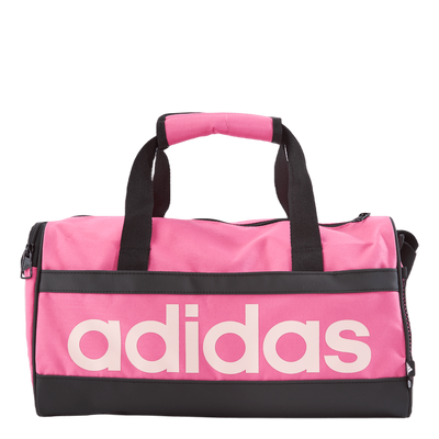 Essentials Linear Duffel Bag Extra Small Pulmag/Black/Clpink