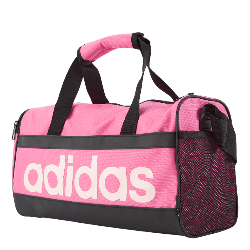 Essentials Linear Duffel Bag Extra Small Pulmag/Black/Clpink