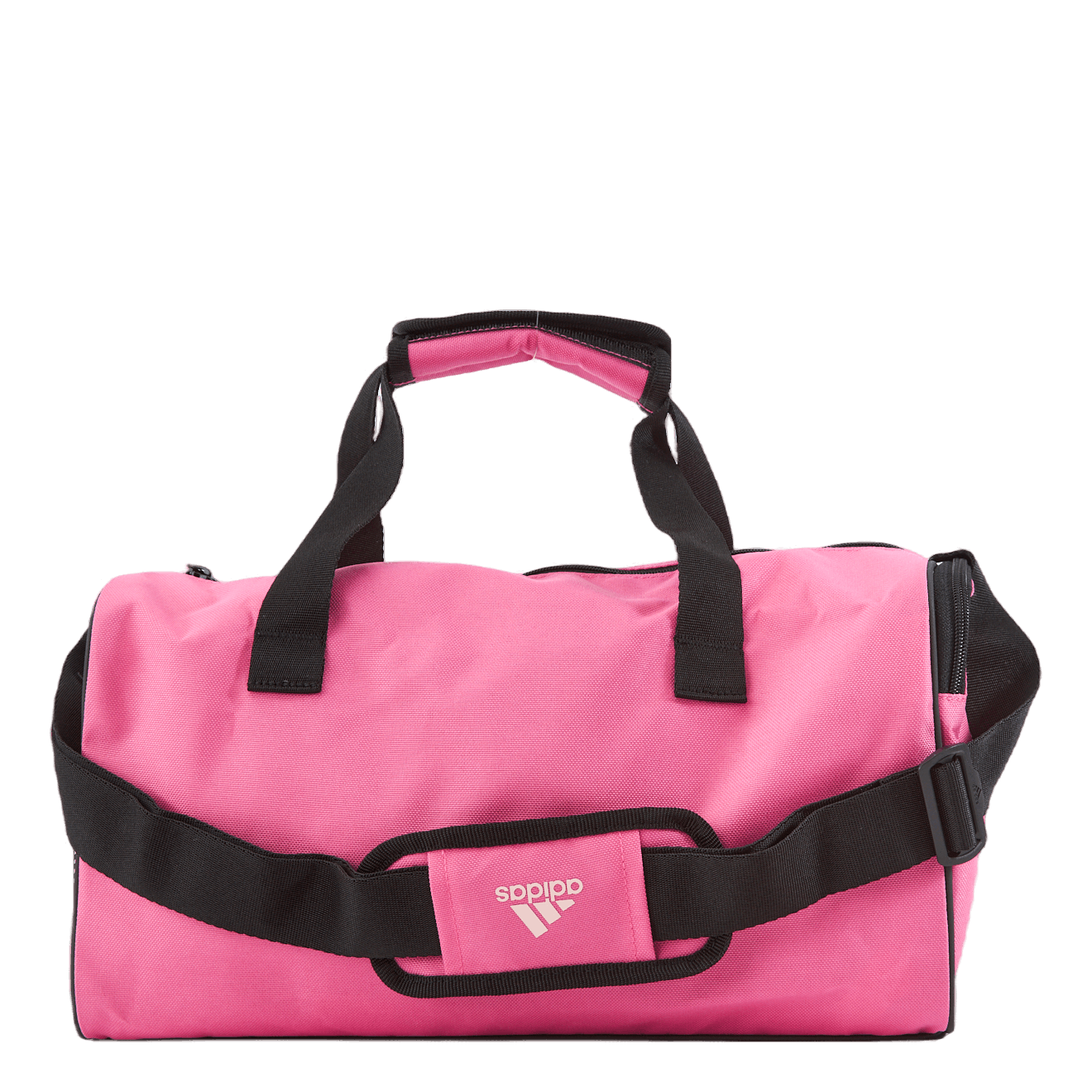 Essentials Linear Duffel Bag Extra Small Pulmag/Black/Clpink