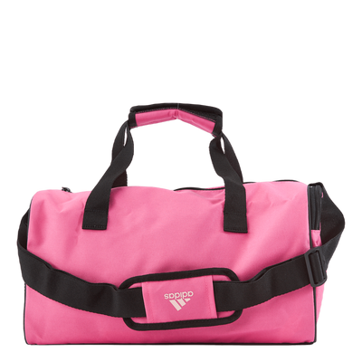 Essentials Linear Duffel Bag Extra Small Pulmag/Black/Clpink