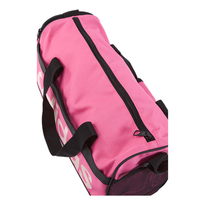 Essentials Linear Duffel Bag Extra Small Pulmag/Black/Clpink