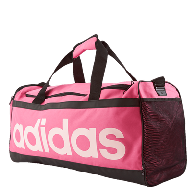 Essentials Linear Duffel Bag Medium Pulmag/Black/Clpink