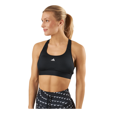 PowerReact Training Medium-Support Bra Black