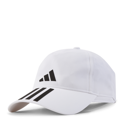 3-Stripes AEROREADY Running Training Baseball Cap White