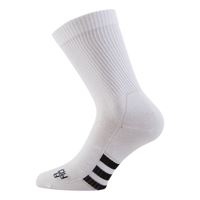 Performance Light Crew Socks 3 Pairs White