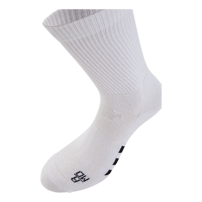 Performance Light Crew Socks 3 Pairs White