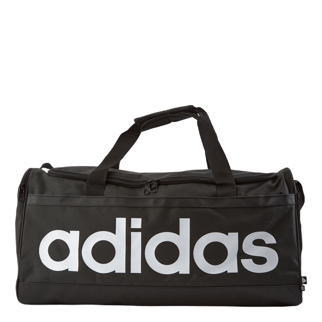 Essentials Linear Duffel Bag Medium Black / White