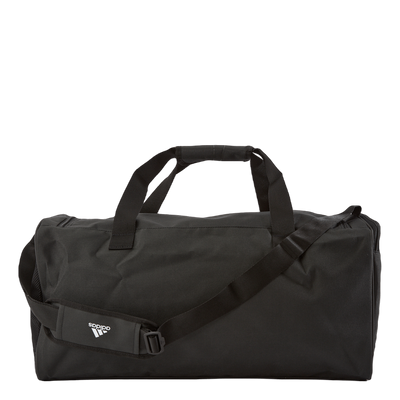 Essentials Linear Duffel Bag Medium Black / White