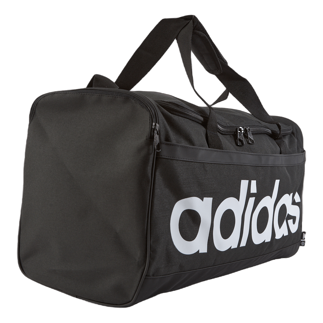 Essentials Linear Duffel Bag Medium Black / White