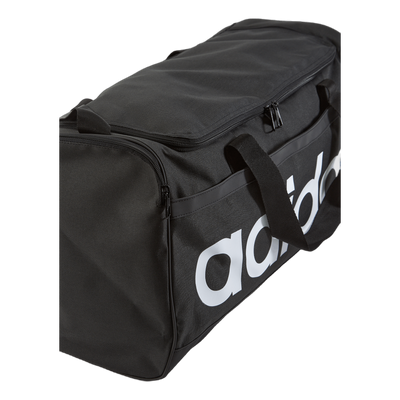 Essentials Linear Duffel Bag Medium Black / White