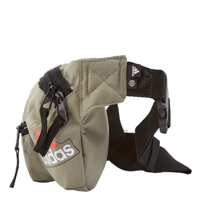 Essentials Seasonal Waist Bag Silpeb/White/Prered