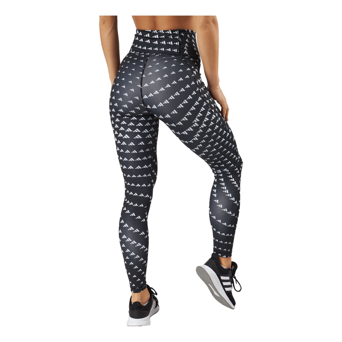 Running Essentials Brand Love 7/8 Leggings White