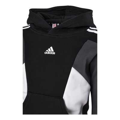 Colorblock 3-Stripes Hoodie Black