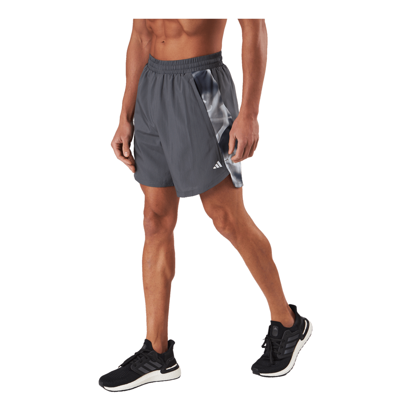 Designed for Movement HIIT Training Shorts Grey Five